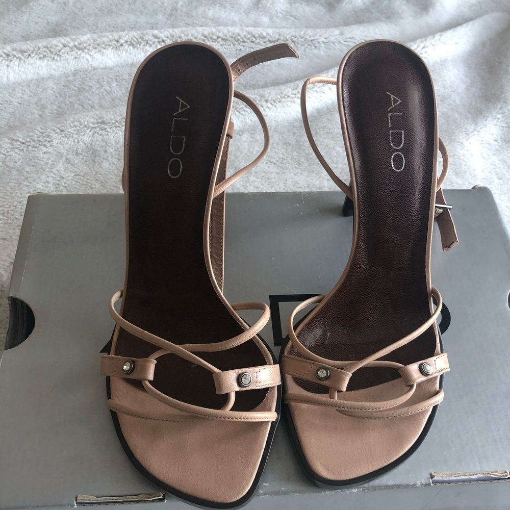 Aldo blush pink 4in heels